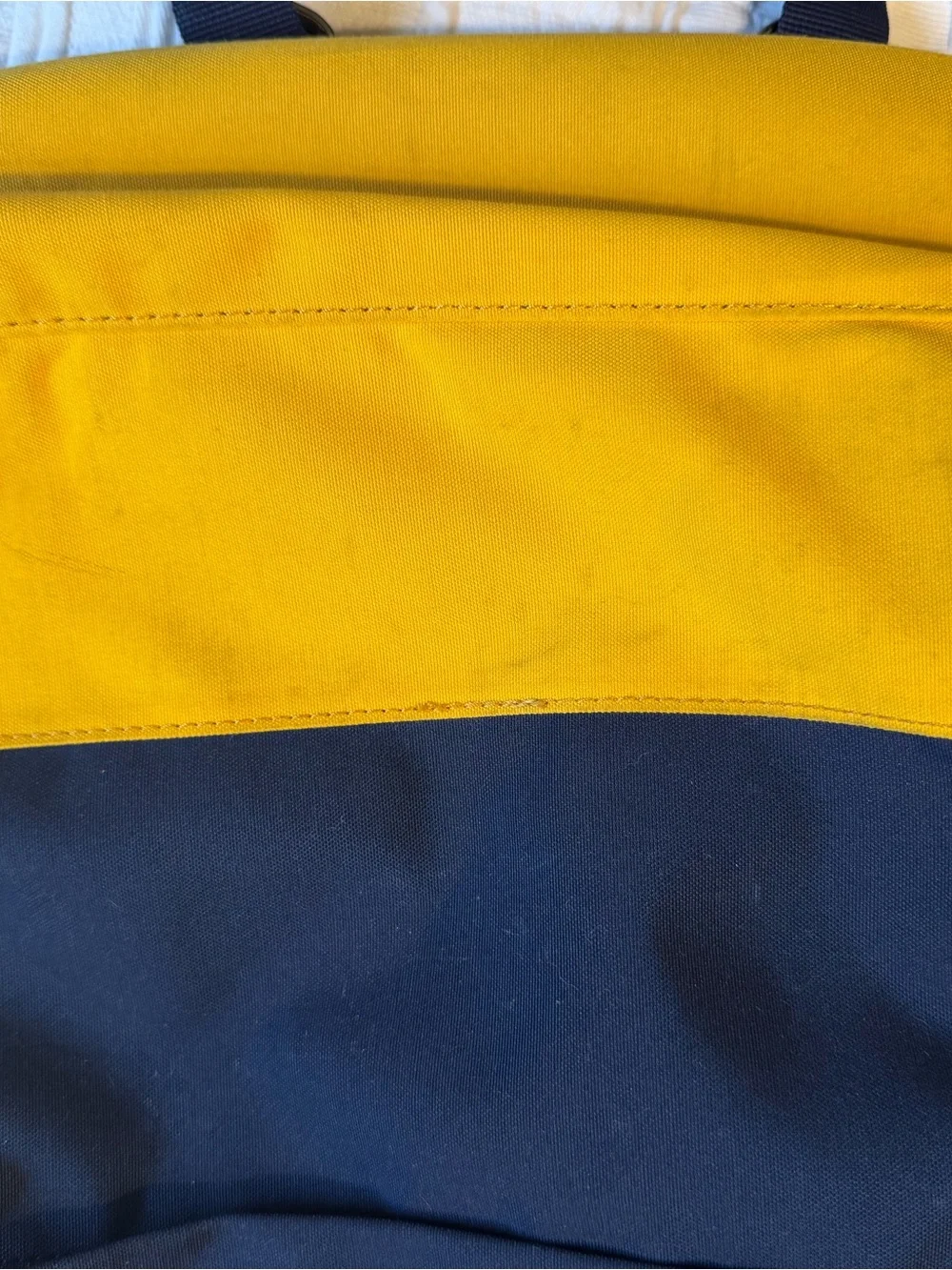 Lovevook Navy and Yellow Two-Tone Backpack